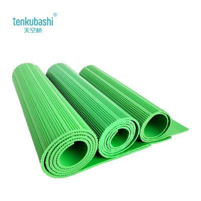 天空桥 绝缘垫 绿色条纹3mm*1m*10m 卷