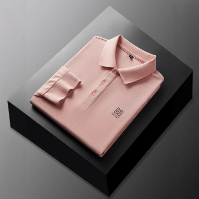 夏天男士polo衫夏季新款翻领宽松爸爸装休闲商务保罗衫短袖T