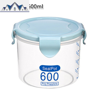 密封罐厨房杂粮密封盒透明瓶子储物罐非玻璃收纳盒调味瓶保鲜盒 三维工匠