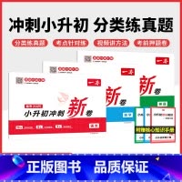 [3本]语文+数学+英语 小学升初中 [正版]小升初冲刺新卷2025名校冲刺小升初真题卷小学五六年级语文数学英语毕业真题