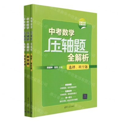 [N]中考数学压轴题全解析(全新升级全国适用共3册)-9787302624424