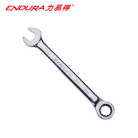 力易得(ENDURA) 全抛光棘轮两用扳手 开口梅花快速扳手13mm E2516 1把(货期3-5天)