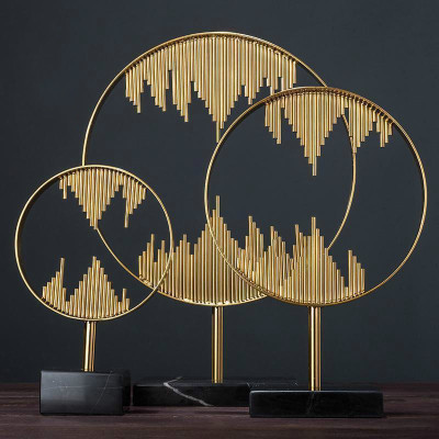 美帮汇欧式现代创意家居家装摆件饰品工艺品玄关客厅电视柜摆设