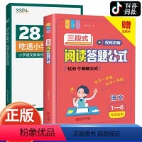 [热卖套装!巨划算!]28个核心考点+小学语文三段式阅读答题公式 小学通用 [正版]天天向上28个核心考点吃透小学语文阅