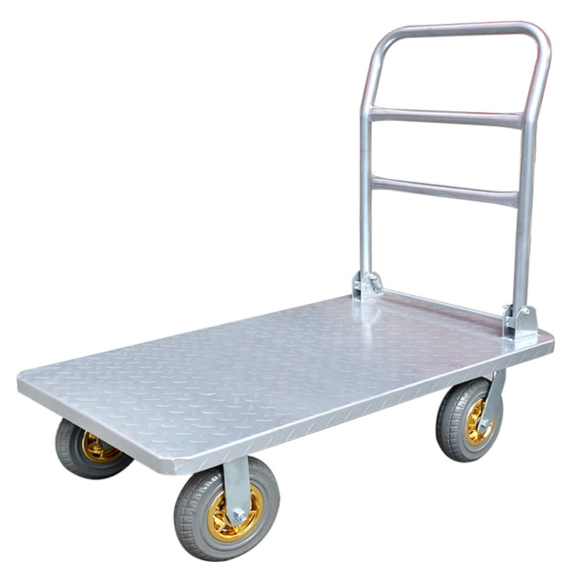臻远 ZY-RGTC-05 重型折叠平板车手推车搬运车 1200mm*650mm承重700公斤