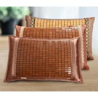 美帮汇麻将凉席枕套夏季双人枕套竹席枕套单人婴幼儿茶叶小枕头套皮