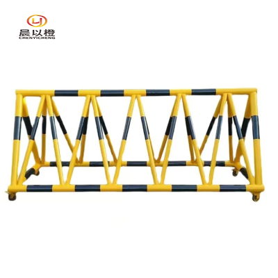 晨以橙 拒马移动护栏 114-60管黄黑