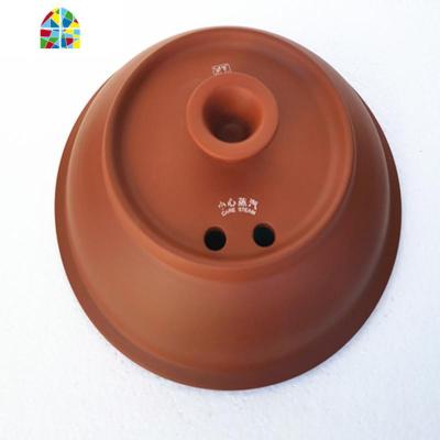 汤大师3.8/4.8/6.8L紫砂锅配件TB63A68 B68 C68紫砂内胆盖子 FENGHOU 6.8L红紫砂盖炖锅
