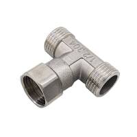 LONMATE 不锈钢内外三叉中内活接头 4分SL-628 一个