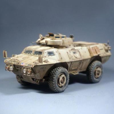 小号手拼装模型装甲车1/72美国M1117卫士装甲防护车ASV战车07131模型+胶水