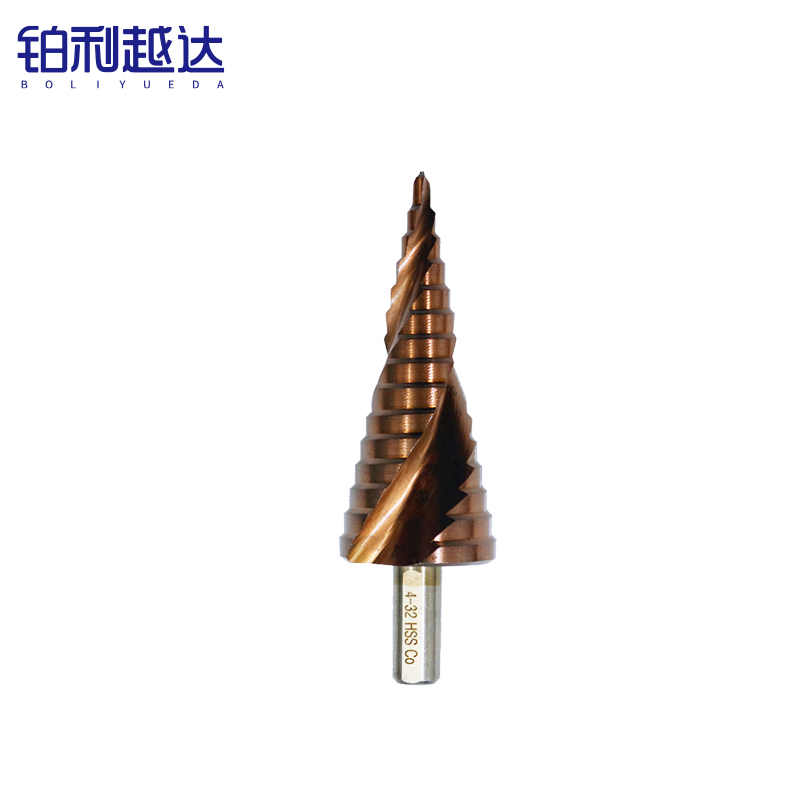 铂利越达 M35含钴阶梯宝塔钻头 4-32mm 支