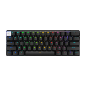 罗技(Logitech)PRO X 60 LIGHTSPEED无线蓝牙有线三模电竞游戏键盘 黑色 L轴