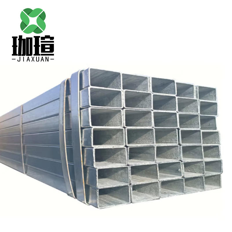 珈瑄 镀锌矩形方管 钢材镀锌方通焊接钢管防锈方管 30*40mm kg