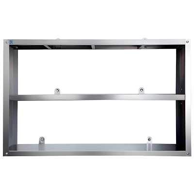 瑞宇304不锈钢双层挂墙架(方腿)/2000*300*300mm钢板厚1.0mm