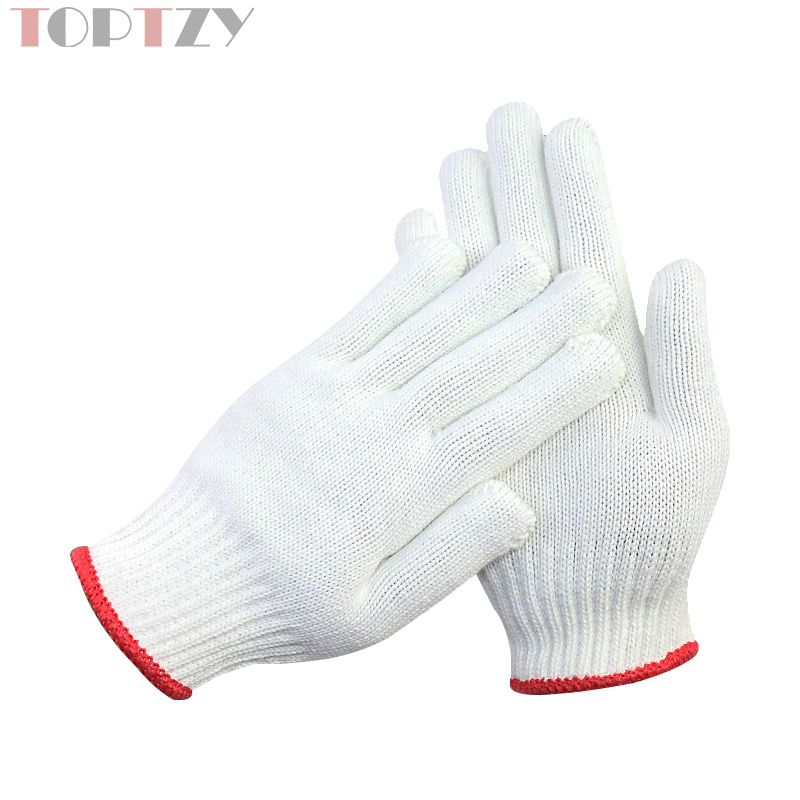 toptzy TZ5071818 劳保手套棉线手套耐磨手套 C款12双