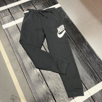 Nike/耐克长裤休闲加绒保暖针织大童运动裤CJ7863-010 D