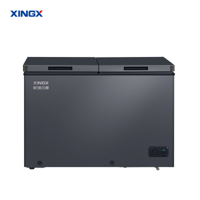 星星XINGX BCD-220C/DC双温双箱卧式冷藏冷冻家用冷柜
