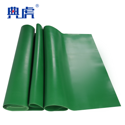 典虎 绝缘胶皮 绿色5mm*1m*1m 平方米