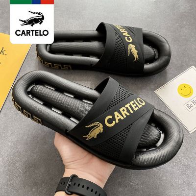 卡帝乐鳄鱼拖鞋男夏季2021新款男鞋夏天外出休闲凉拖鞋男舒适度假海边沙滩凉鞋潮