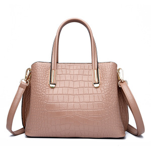 Ceba鳄鱼纹手提包2023新款女包欧美时尚潮气质手拎包大包百搭单