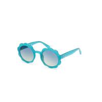 GUESS渐变蓝镜潮牌男士 acetate材质复古亮 turquoise 太阳镜