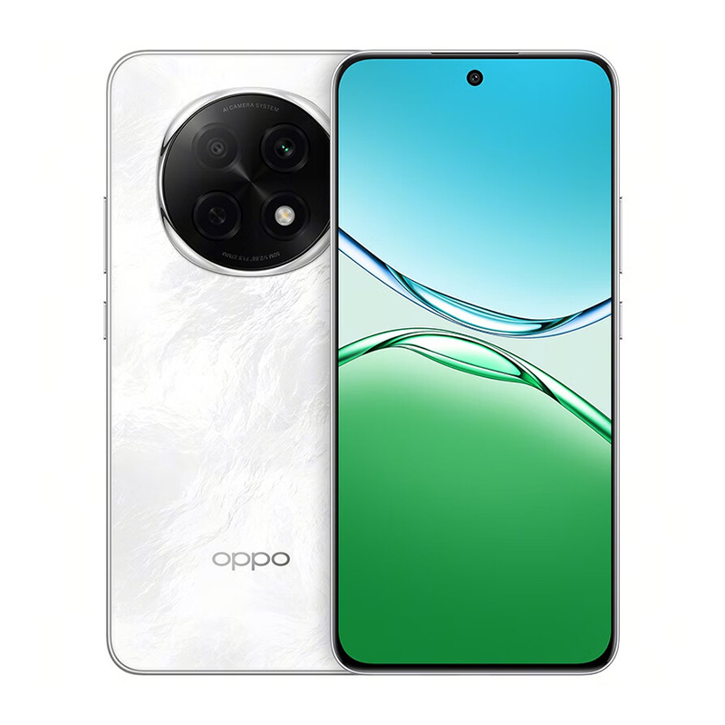 OPPO A5 Pro 12GB+256GB 石英白 5G手机 天玑7300高效流畅芯 6000mAh耐用大电池 80W超级闪充 游戏拍照智能机