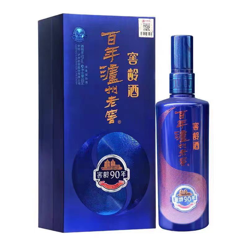泸州老窖 窖龄90 52度 500ml 浓香型白酒