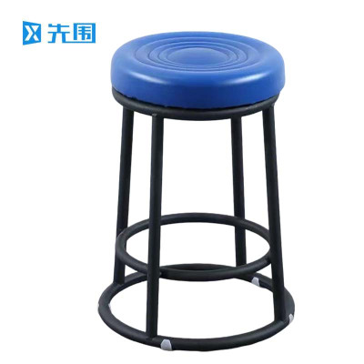 先围 高脚凳 黑炭钢架加厚面58cm高 个