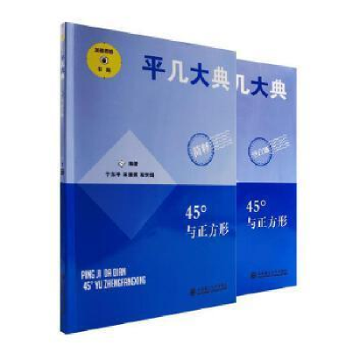 正版新书]平几大典 45°与正方形(2本一套)于东平9787568518185