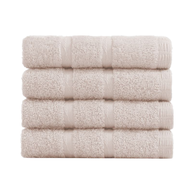 安居先森舒适柔软毛巾10条量贩装浅棕色