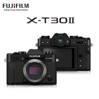 富士(FUJIFILM)X-T30二代 黑色 文艺4K数码高清学生微单相机富士xt30s/富士X-T30 Mark II 全新 海外版