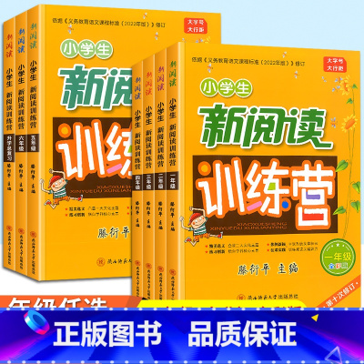新阅读训练营 小学四年级 [正版]新版小学生新阅读训练营第十次修订一年级二年级三年级四五六年级上册下册语文课外阅读理解强