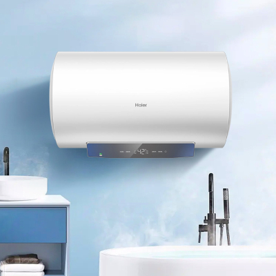 海尔(Haier)电热水器80升一级能效2200W大屏数显APP智控健康抑菌5.5倍增容EC8001-MC3U1