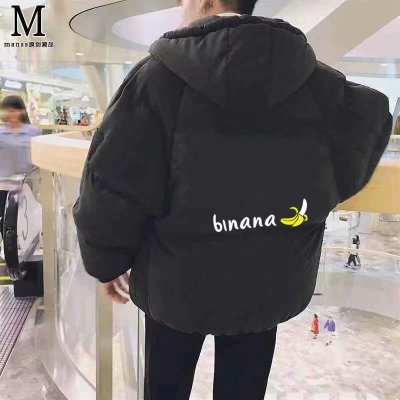 NEWLAKE冬季保暖加厚面包服男港风韩版潮流宽松休闲外套连帽百搭帅气棉衣棉衣