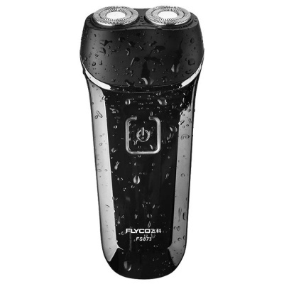 [优选]飞科电动剃须刀刮胡子刮胡刀男士胡须刀充电式全身水洗智能正品 黑色