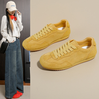 2026春季新款韩版透气阿甘鞋女ins学生休闲鞋女德训跑步女鞋_546