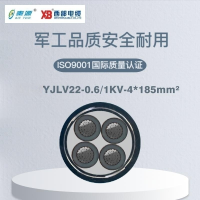 秦源牌 YJLV22-0.6/1KV-4*185mm² 铝芯低压钢带铠装绝缘电力电缆 元/米 定制商品 联系客服