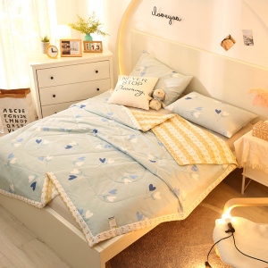 全棉夏被 空调被 夏凉被1.5*2.0m