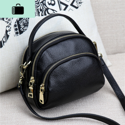 包包女2020斜挎包小包夏季时尚百搭皮包单肩多层迷你牛皮手提包NEW LAKE女斜挎包