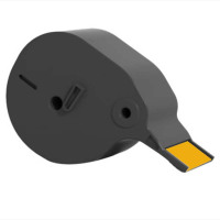 聚墨(JUM) JCA24-8-YL 24mm*8m 热转印标签(计价单位:盒)黄色