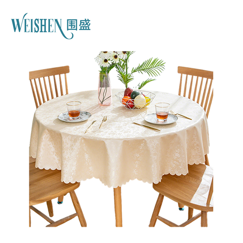 围盛 防水防油桌布 140cm圆桌布 张