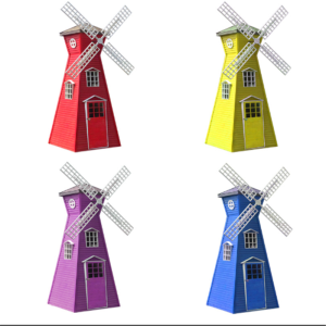 有康YK-67景观防腐木风车