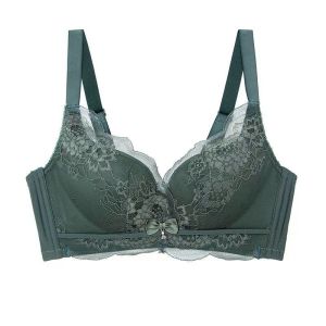 新款性感蕾丝无钢圈文胸小胸聚拢调整型收副乳舒适无痕内衣女胸罩