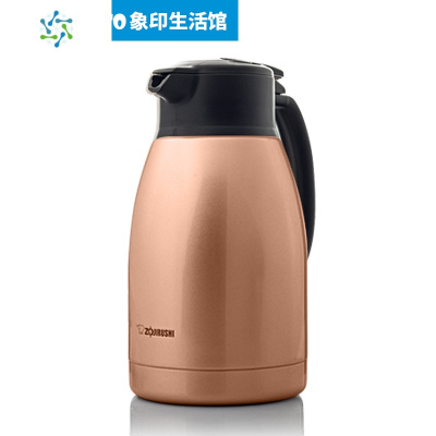 日本保温壶热水瓶不锈钢真空保温瓶热水壶三维工匠HA15C-DB红色1.5（送壶垫）