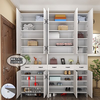 进鞋柜简约现代厅柜家用玄关柜欧式经济型省空间阳台储物柜