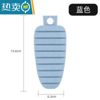 敬平可弯曲水果蔬菜清洁刷清洁刷厨房用刷多功能胡萝卜清洗刷洗菜刷子 蓝色