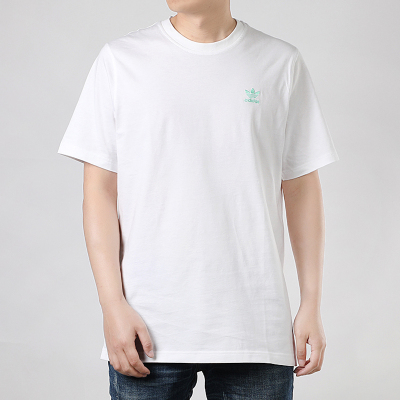 Adidas阿迪达斯时尚潮流男子休闲运动圆领舒适短袖T恤FM3348 Z