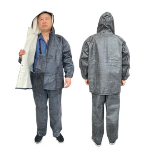 邦能之星坑道服雨衣分体加厚耐磨耐酸碱渔民矿工矿山隧道雨衣N3122806 N3122806 均码