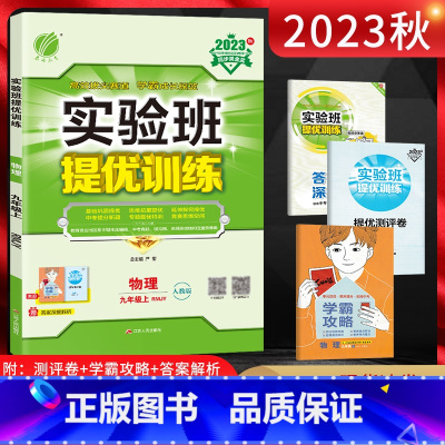 物理 九年级上 [正版]2023秋 实验班提优训练 九年级物理上册人教版RMJY 初三9年级物理上学期同步课时强化训练尖