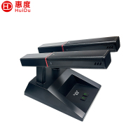 惠度(HuiDu)GLE-500A有线手拉手会议麦克风工程视频数字会议讨论桌面式方管话筒主席麦